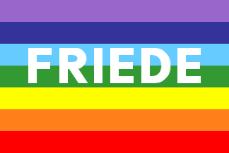 [Italian style Peace Flag - Friede Variant]